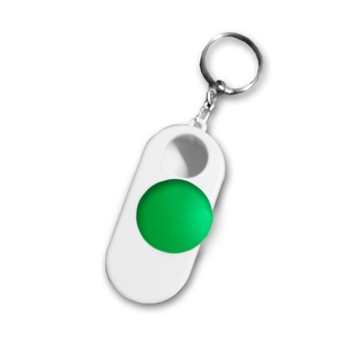 pastillero, plástico, verde,  nd, porta pildoras con cuerpo blanco