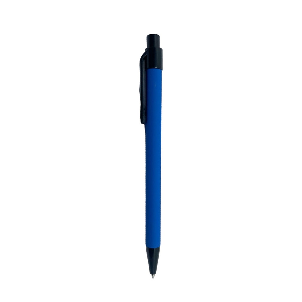 [P280768] lapiceros, metal, azul,  nd, urano con boton,