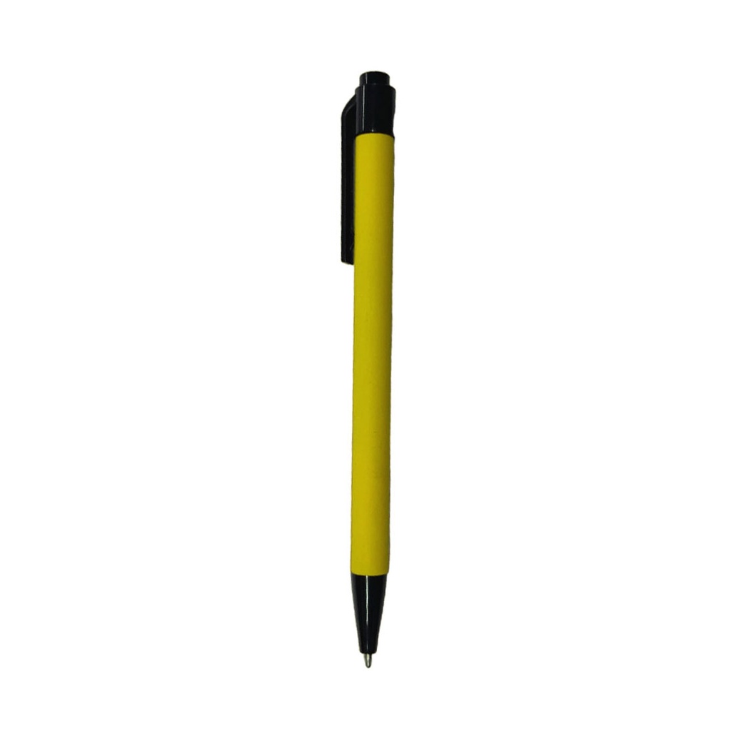 [P280772] lapiceros, metal, amarillo,  nd, urano con boton,