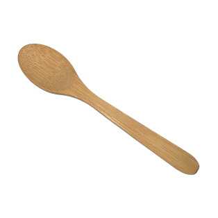 cuchara, bambú, color natural, 14.5 centimetros,
