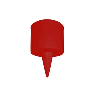 posa vasos, plástico, rojo,  nd, para poner en la arena