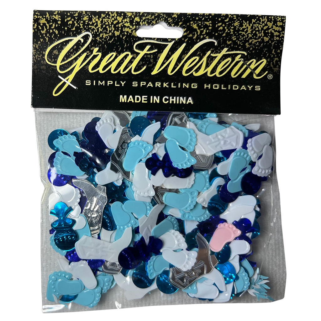 [F430277] confeti baby shower niño