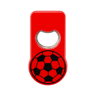 destapador, plástico, rojo, 5*9.8 centimetros, diseño pelota