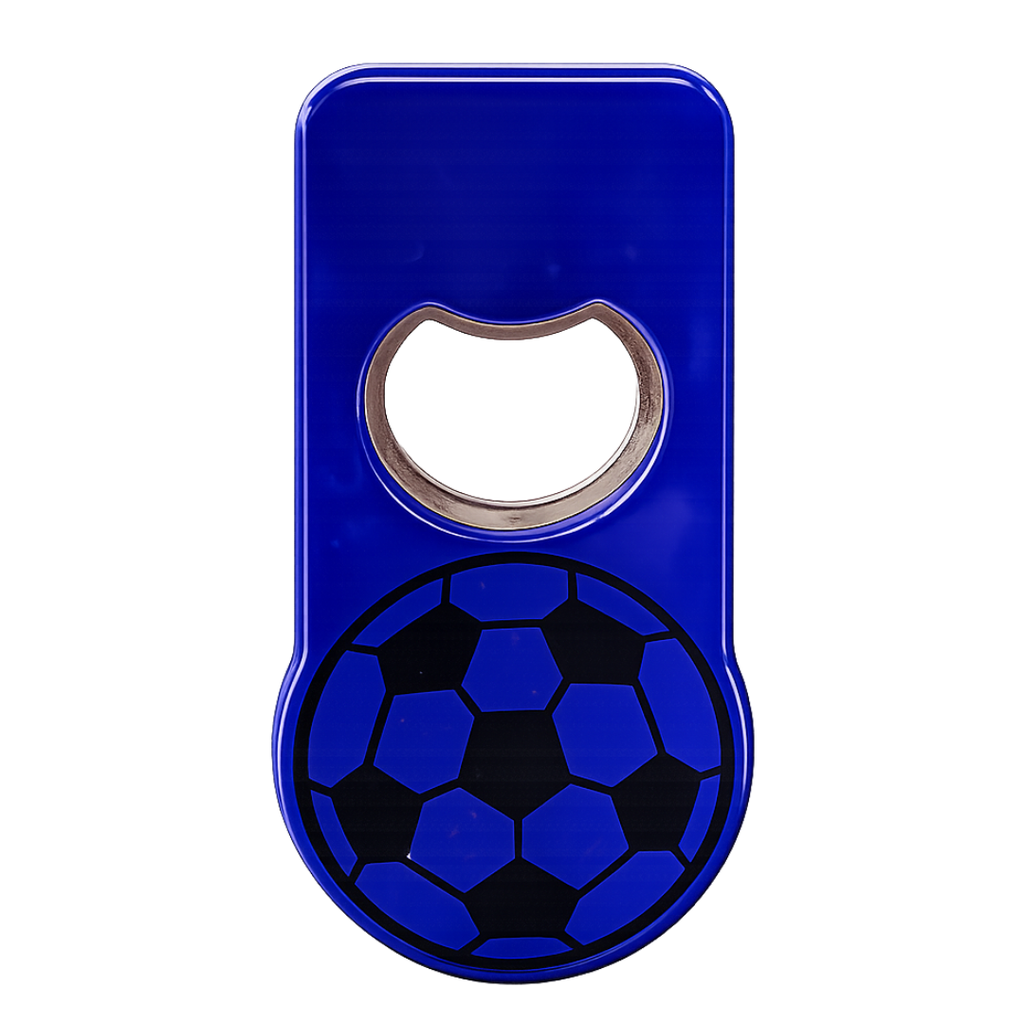 [P265973] destapador, plástico, azul reflex, 5*9.8 centimetros, diseño pelota
