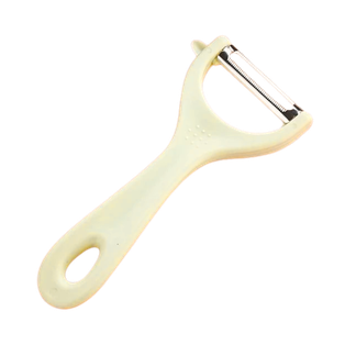 pelador, plástico, beige,  ,