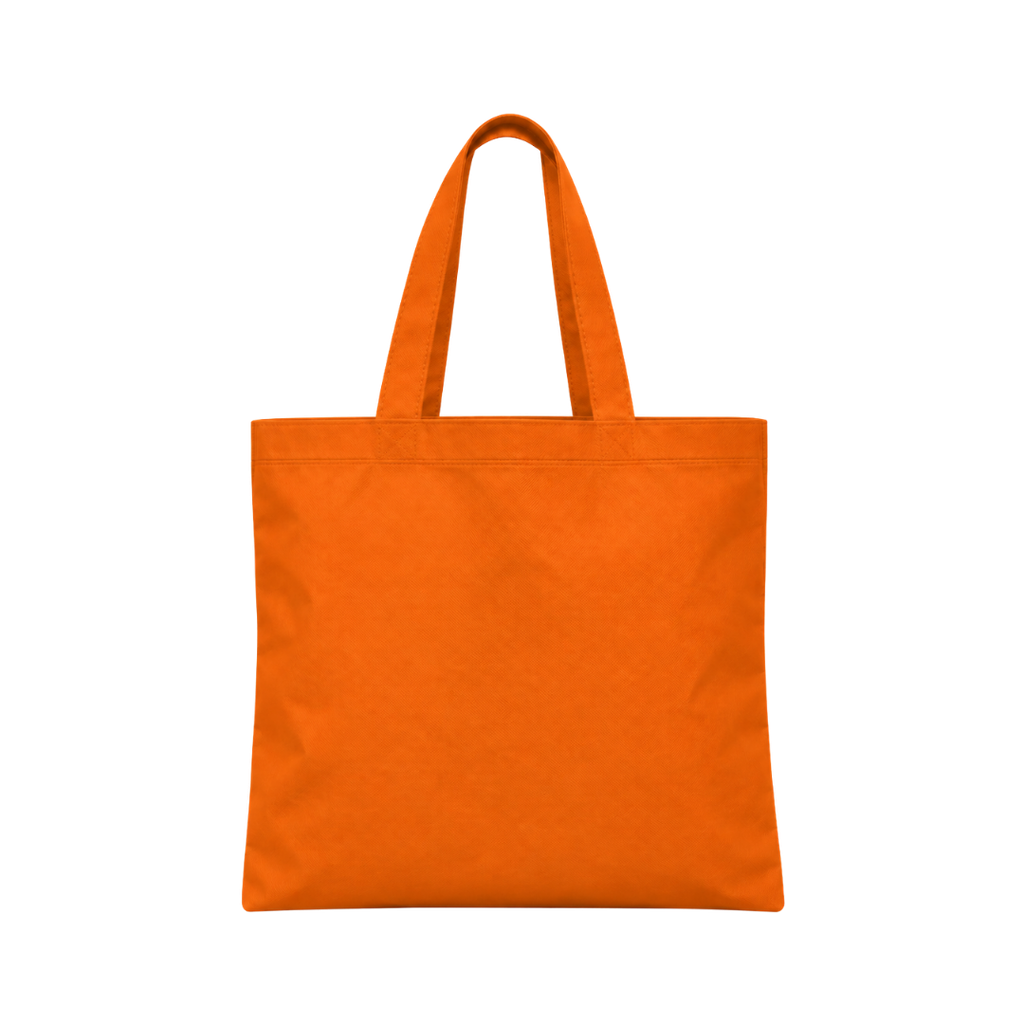 [P251133] bolsa, tela ecológica, anaranjado, plana 80 g , 40*35 cm