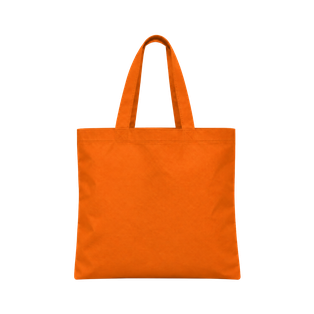 bolsa, tela ecológica, anaranjado, plana 80 g , 40*35 cm