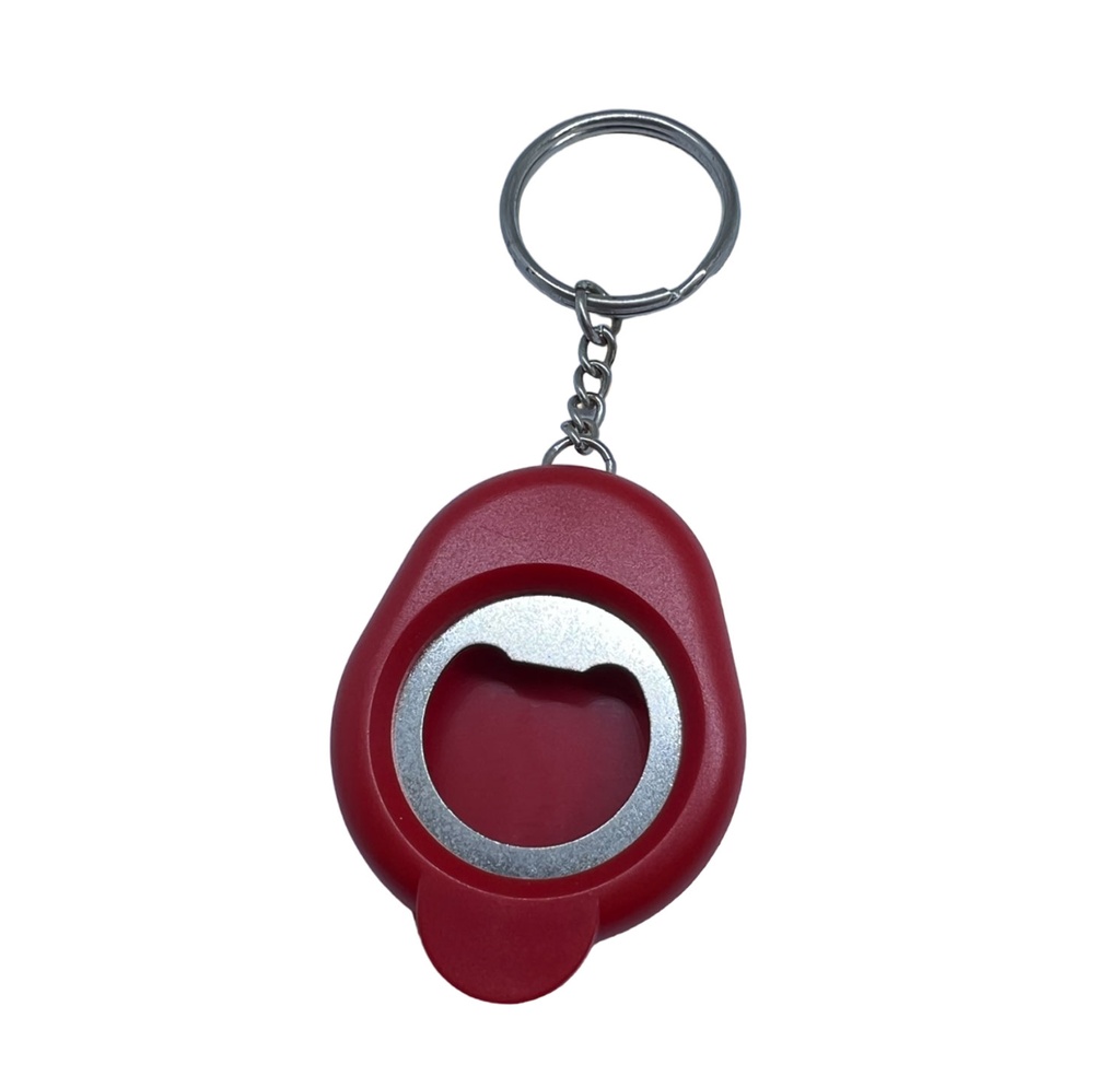 [P265908] destapador, nd, rojo,  nd, llavero de doble función de botella
