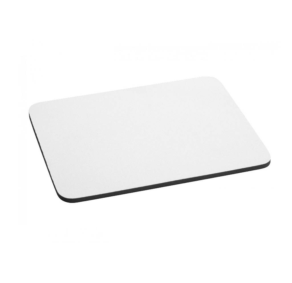 [P280062] mouse pad, tela, blanco, 18*22*0.2cm centimetros, cuadrado para sublimar