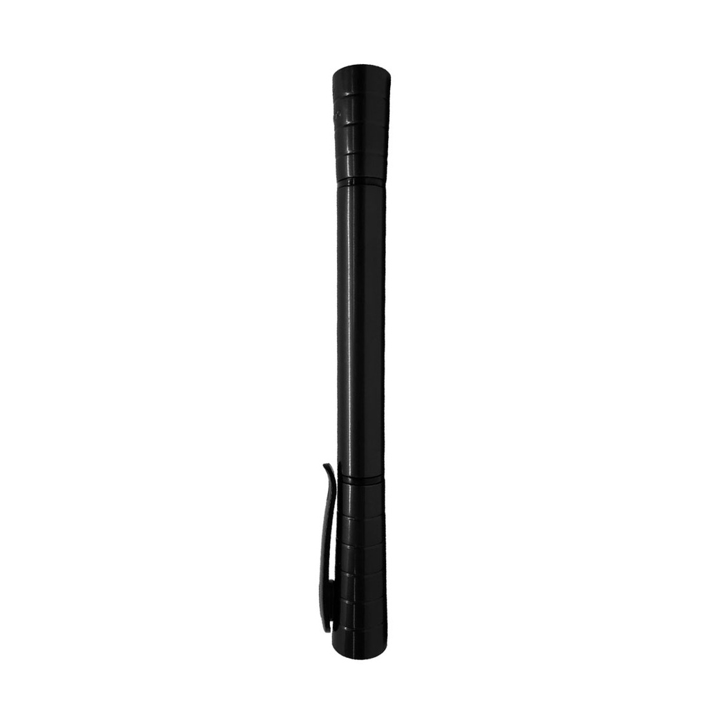 [P285992] lapiceros, plástico, negro, 14 centimetros, head con linterna
