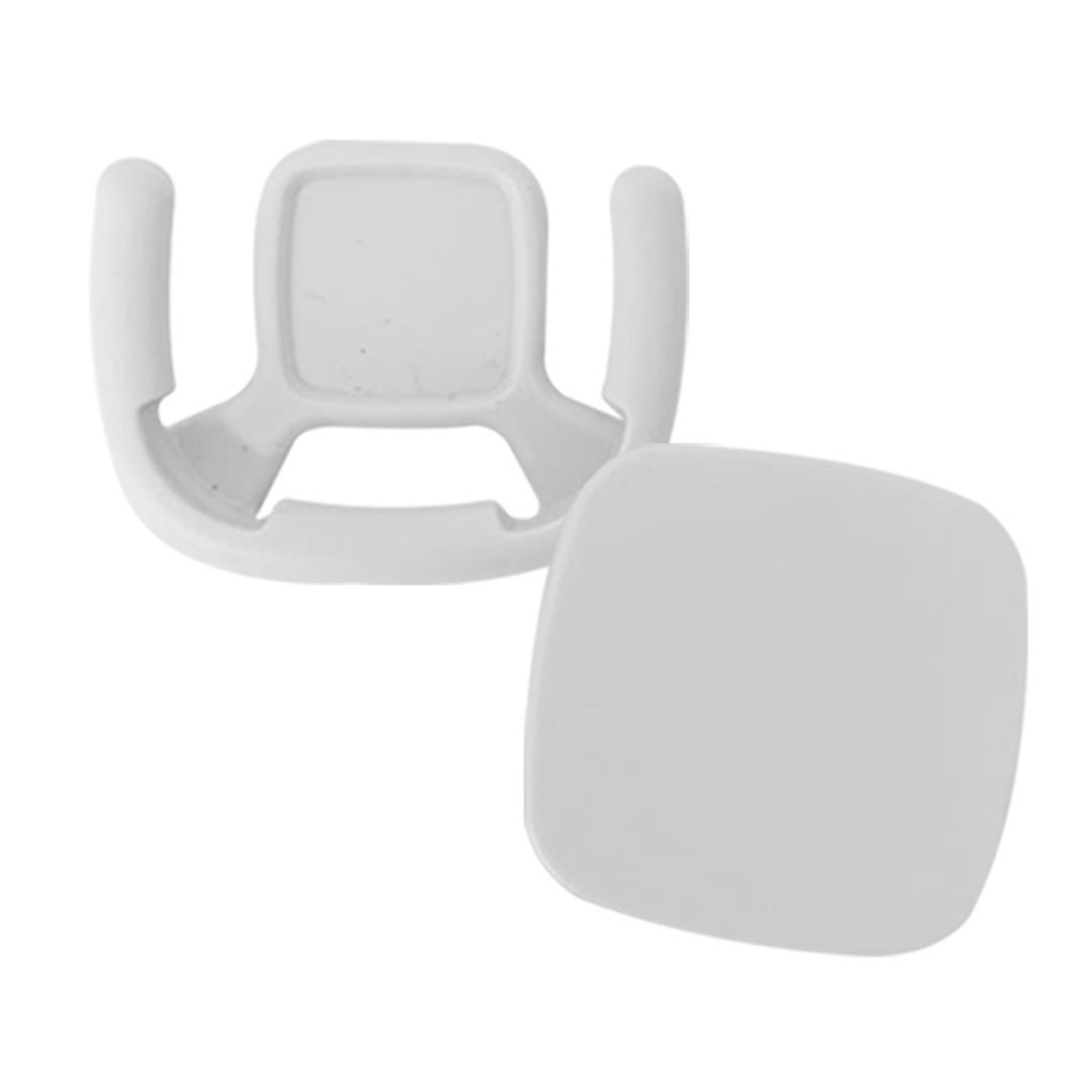 [P260456] sujetador para telefono, plástico, blanco, 4*4cm nd, cuadrado