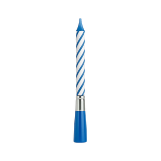 vela cantarina, , azul, 5.5*14.5 centimetros, ,