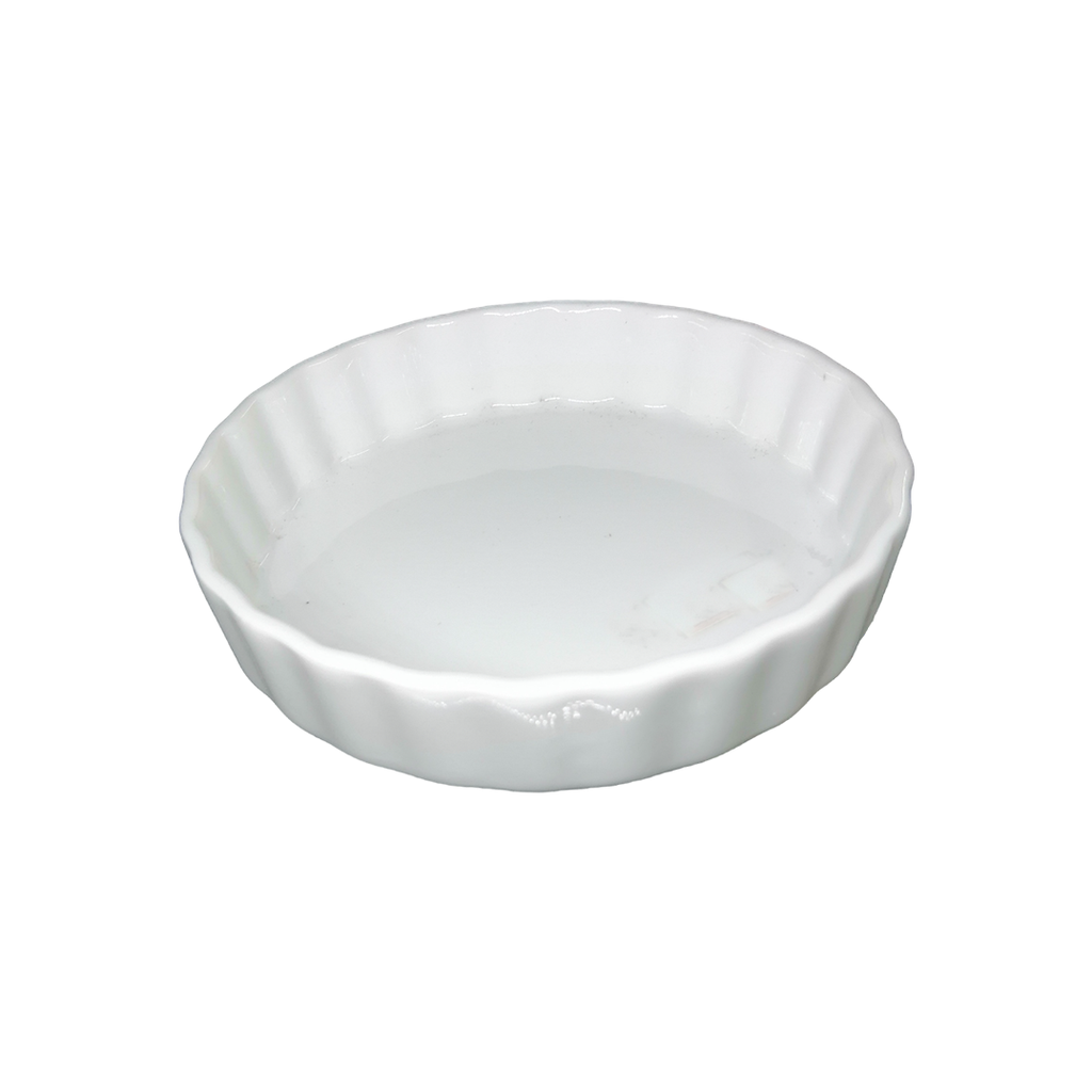 [H521638] plato, cerámica, blanco, 5 pulgadas,