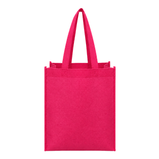 bolsa, tela ecológica, fucsia, 40*35*12 centimetros, con fuelle cosida