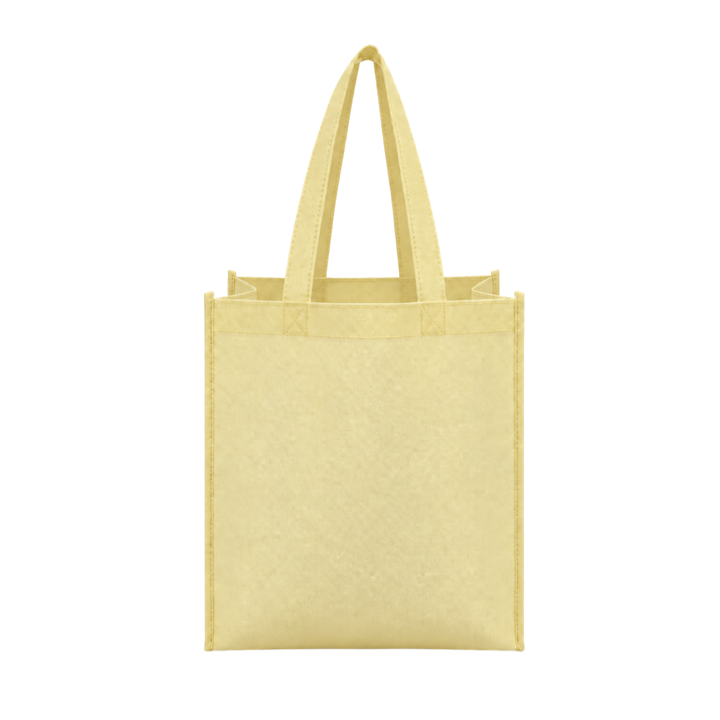 [P240627] bolsa, tela ecológica, beige, 40*35*12 centimetros, con fuelle cosida