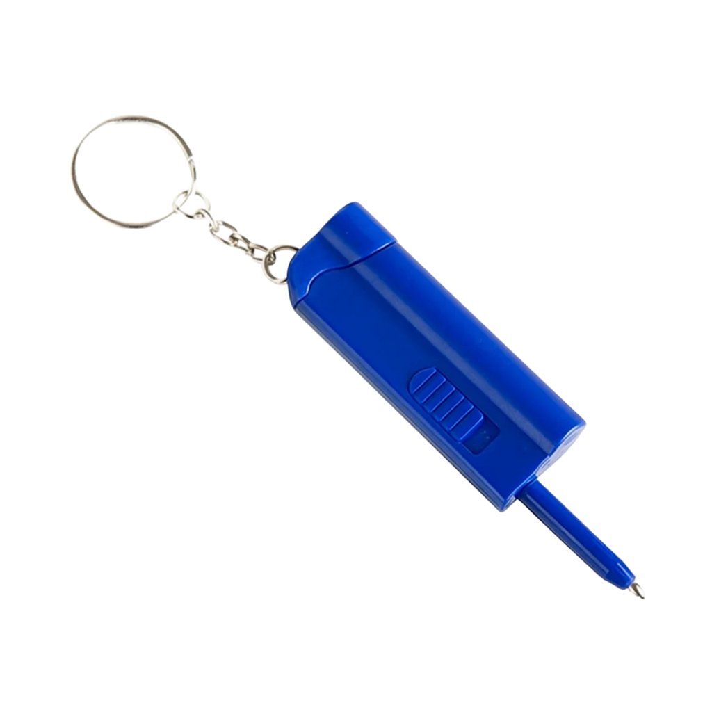 [P220230] llaveros, plástico, azul,  nd, con lapiz