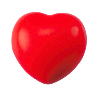 corazón antiestrés, , rojo, 7*6.8*5 centimetros, pu