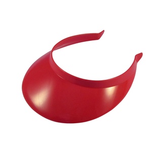 vicera, plástico, rojo,  nd, para adulto