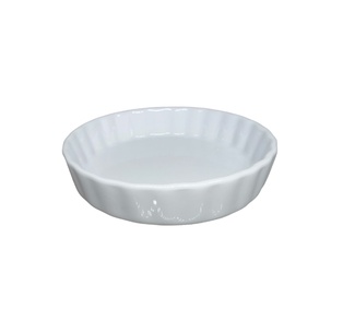 pirex, cerámica, blanco, 5.75 pulgadas, mini redondo