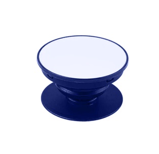 sujetador para telefono, plástico, azul, 4 cm de diametro , para sublimar