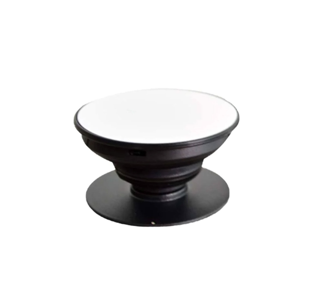 [P220989] sujetador para telefono, plástico, negro, 4 centimetros, de diametro para sublimar