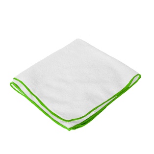 toalla microfibra 10*12 orilla verde