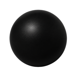 pelotas, poliuretano, negro, 6.3 centimetros, antiestres,