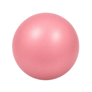 antiestres, poliuretano, rosado, 6.3 cm , forma de pelota