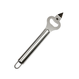 destapador, acero inoxidable, plateado, 19*4.4 centimetros,