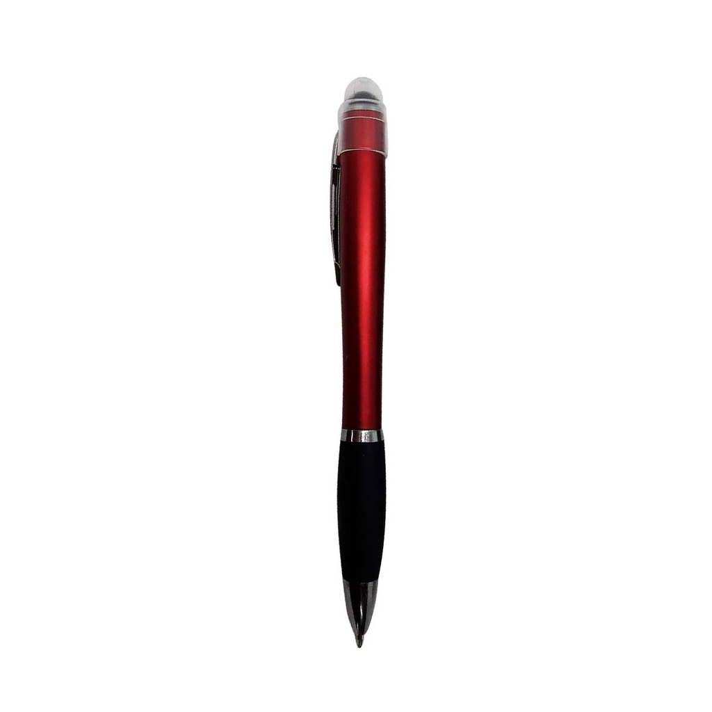 [P280676] lapiceros, plástico, rojo, 15 centimetros, scorpio con  touch y luz interna