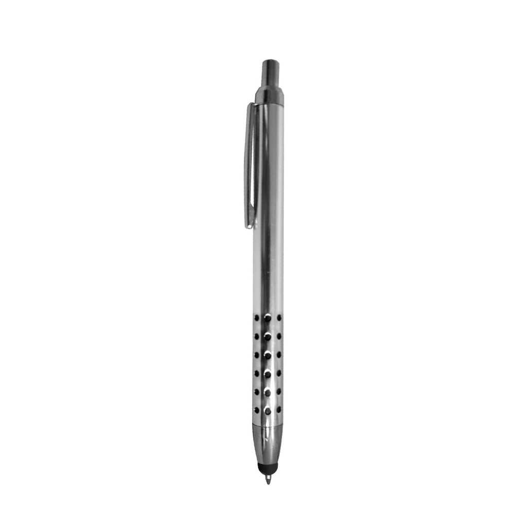 [P280605] lapiceros, plástico, negro, 14 centimetros, con diseño de puntos