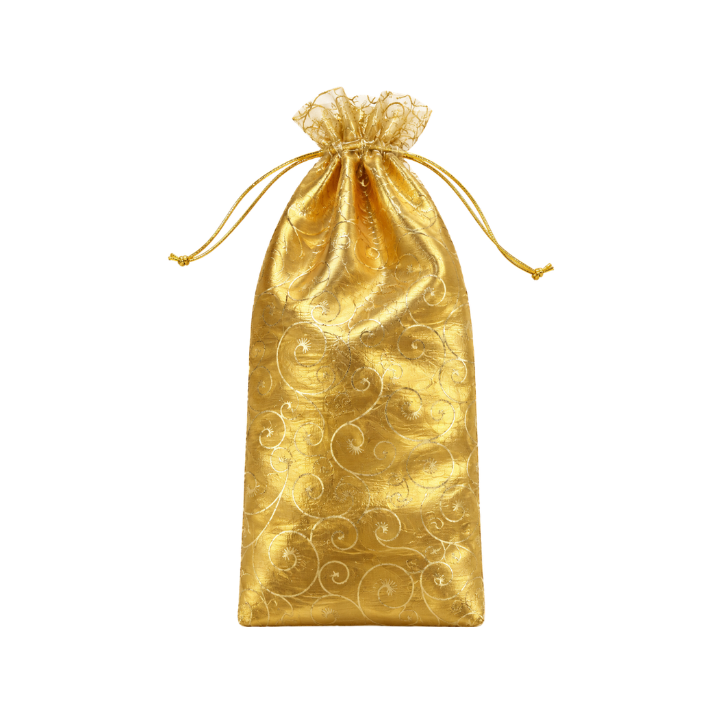 [H550337] bolsa, tela, estampado, 16*35 centimetros, para vino
