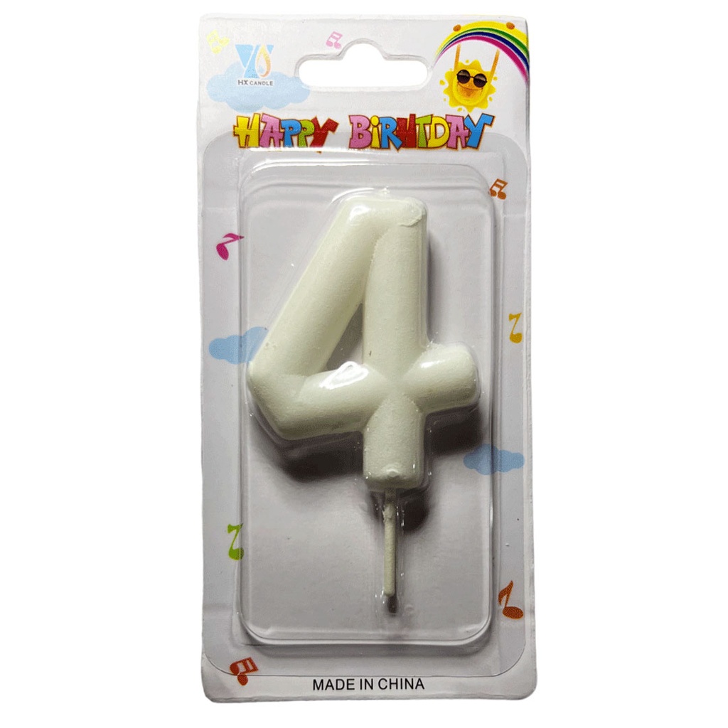 [F440600] vela no. 4 neon 6.8*14cm