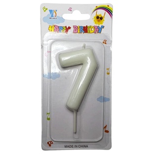 vela no. 7 neon 6.8*14cm