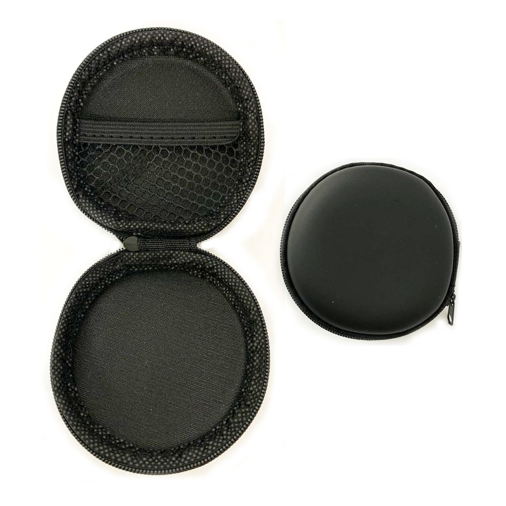 [P260401] estuche, plástico, negro, 8*3.5 centimetros, redondo