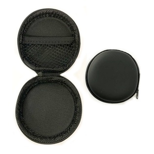 estuche, plástico, negro, 8*3.5 centimetros, redondo