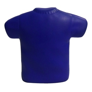 antiestress, poliuretano, azul, 8.8*8*3.2cm centimetros, en forma de camisola