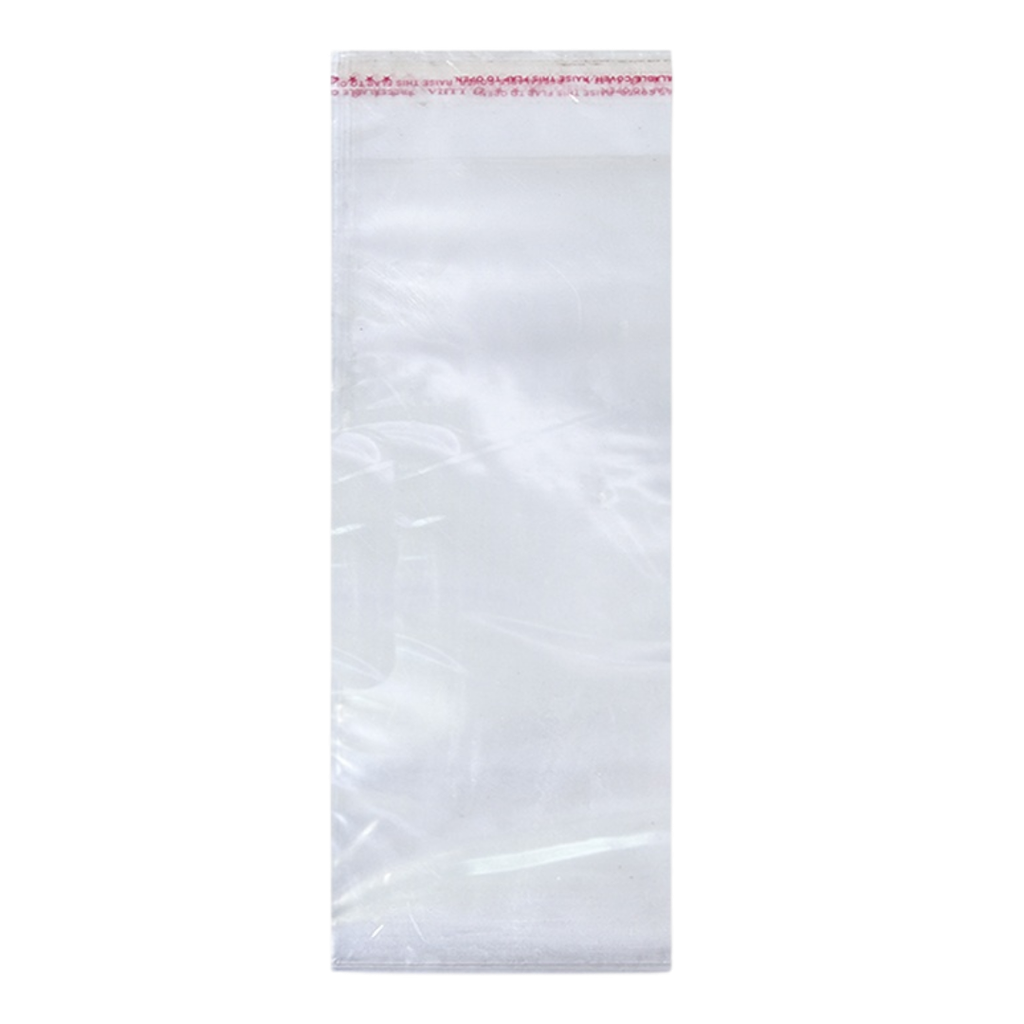 [F440550] 100 bolsas plastocas con adhesivo 30*7cm