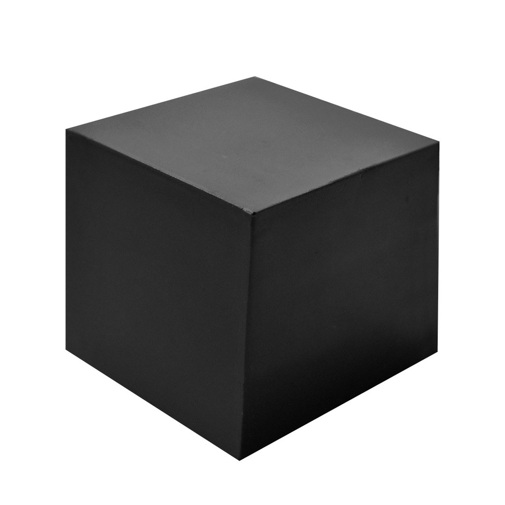 [P220606] antiestress, poliuretano, negro, 5.5*5.5 centimetros, cubo