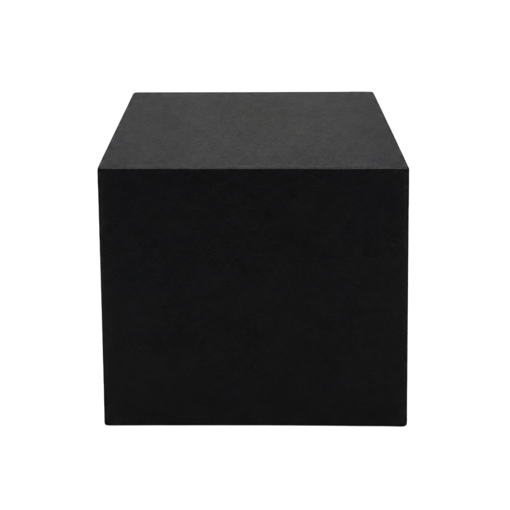 [P220606] antiestress, poliuretano, negro, 5.5*5.5 centimetros, cubo