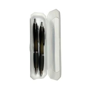 set, plástico, negro, 14 centimetros, de lapicero y, portaminas en estuche