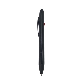 lapiceros, aluminio, negro, 14.1 centimetros, con 3 colores de tinta