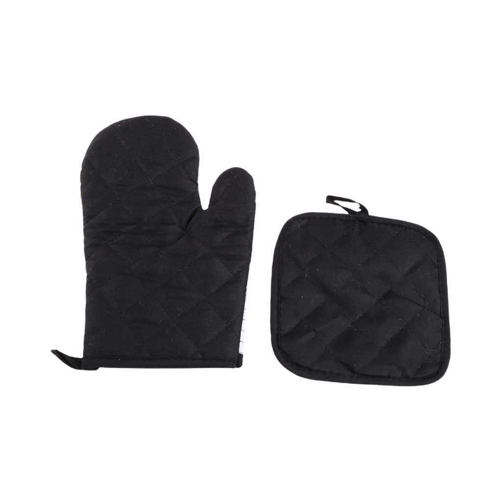 [H551477] guante con aislador, dacron, negro, 26*14 centimetros, set
