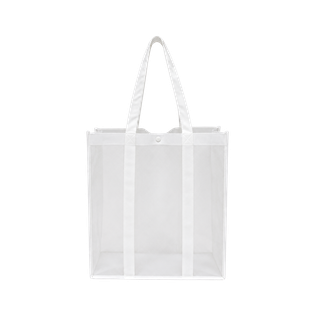 bolsa, tela ecológica, blanco, 40*35*12cm centimetros, reforzada con agarrador