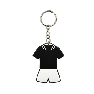 llaveros, pvc, negro,  nd, en forma de camiseta