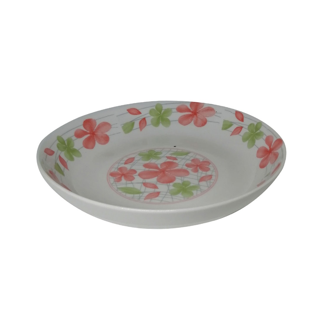 [H510946] plato, cerámica, blanco, 8 pulgadas, plato sopero blanco diseno surtido