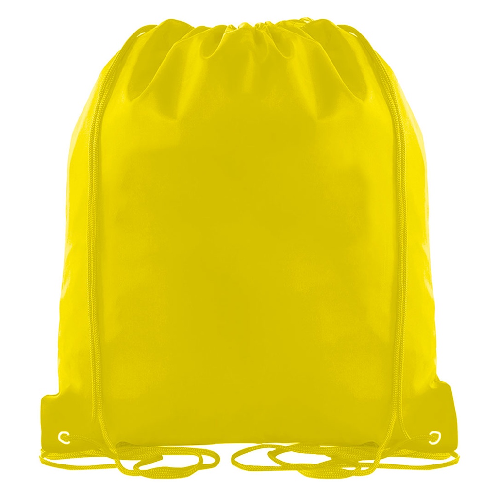 [P240055] bolsa, tafeta, amarillo, 34*43 cm centimetros, tipo mochila