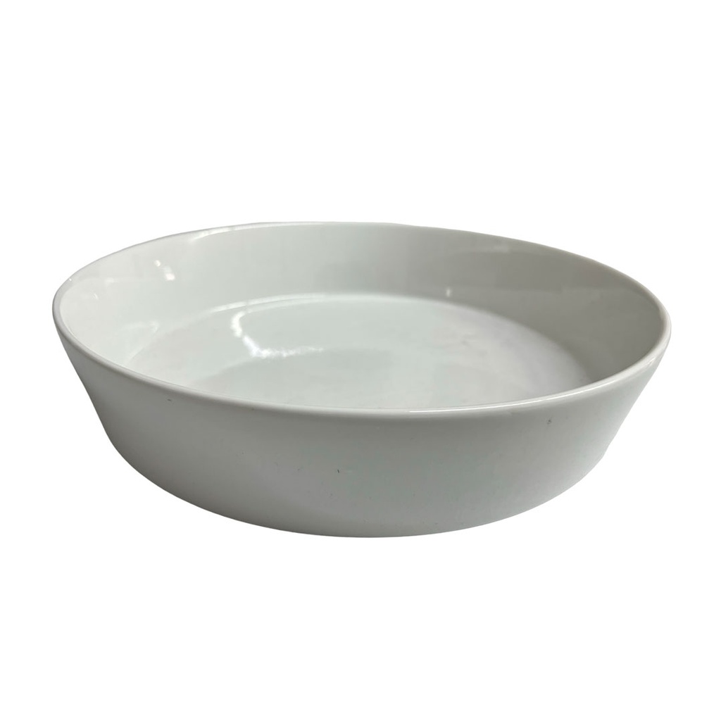 [H521941] plato, cerámica, blanco, 8.25 pulgadas, redondo