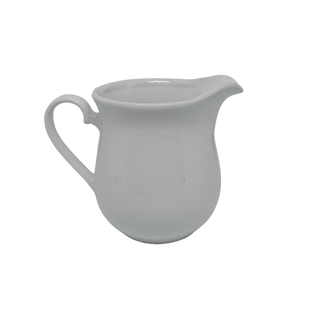 lechero, cerámica, blanco, 340 centímetro cúbico, pequeño