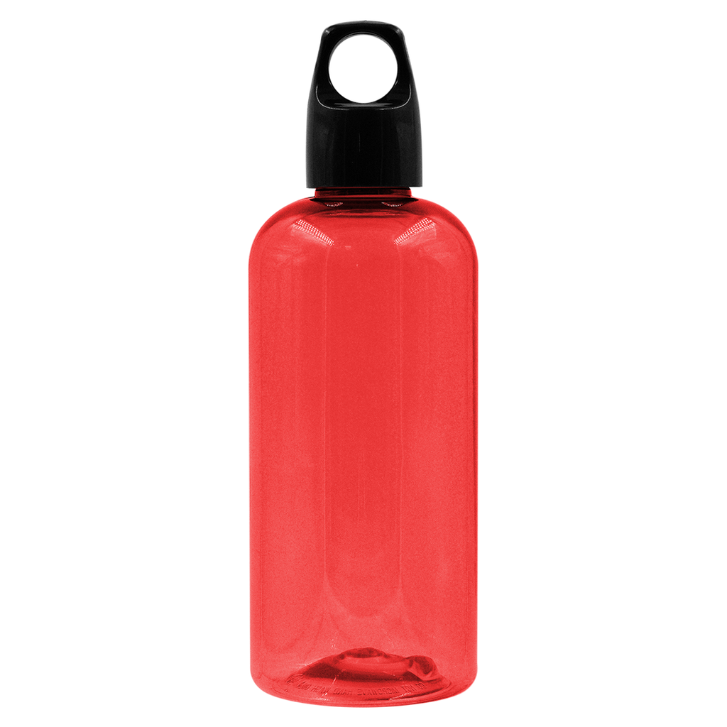 [P251108] pachones, plástico, rojo, 500 ml, Parker translúcido tapa negra